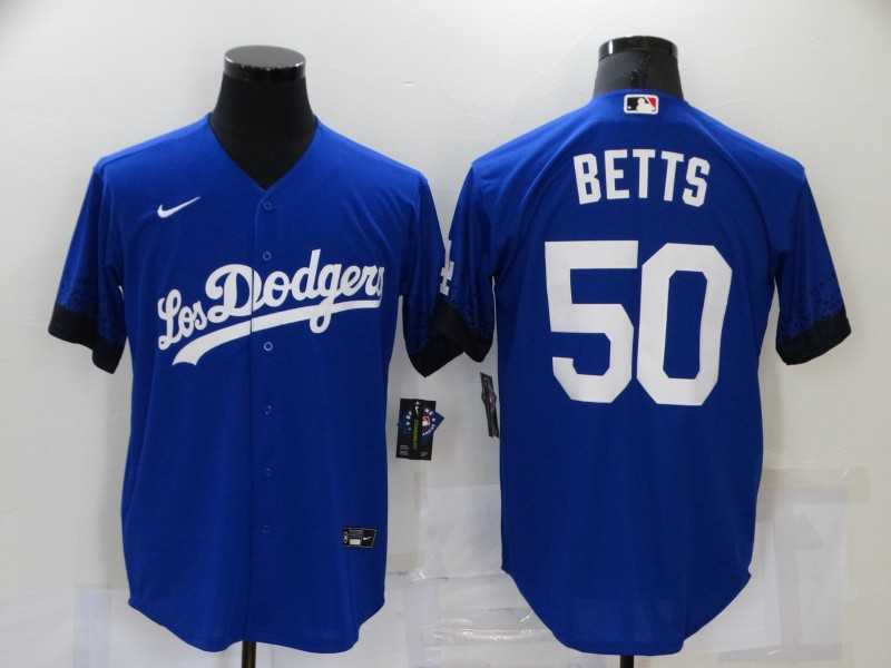 Dodgers 50 Mookie Betts Royal 2021 City Connect Cool Base Jerseys,We sell and wholesale Dodgers 50 Mookie Betts Royal 2021 City Connect Cool Base Jerseys on line form chian!